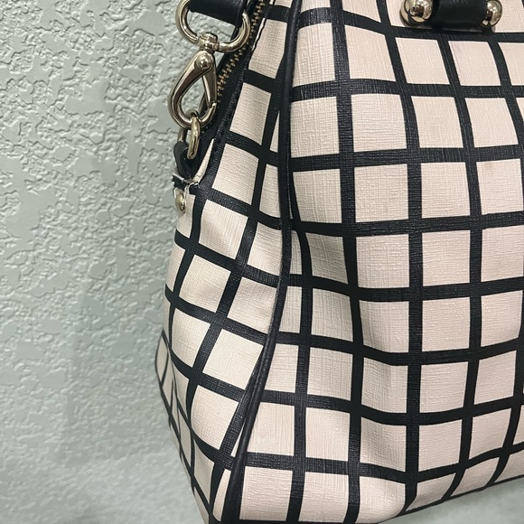 Kate spade windowpane satchel - Picture 5 of 9
